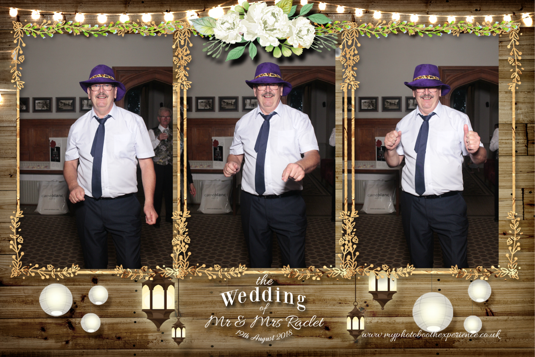 Mr & Mrs Raclet | View more photos from the event at gallery.myphotoboothexperience.co.uk/u/MyPhotoBoothExperienceLtd/Mr-Mrs-Raclet